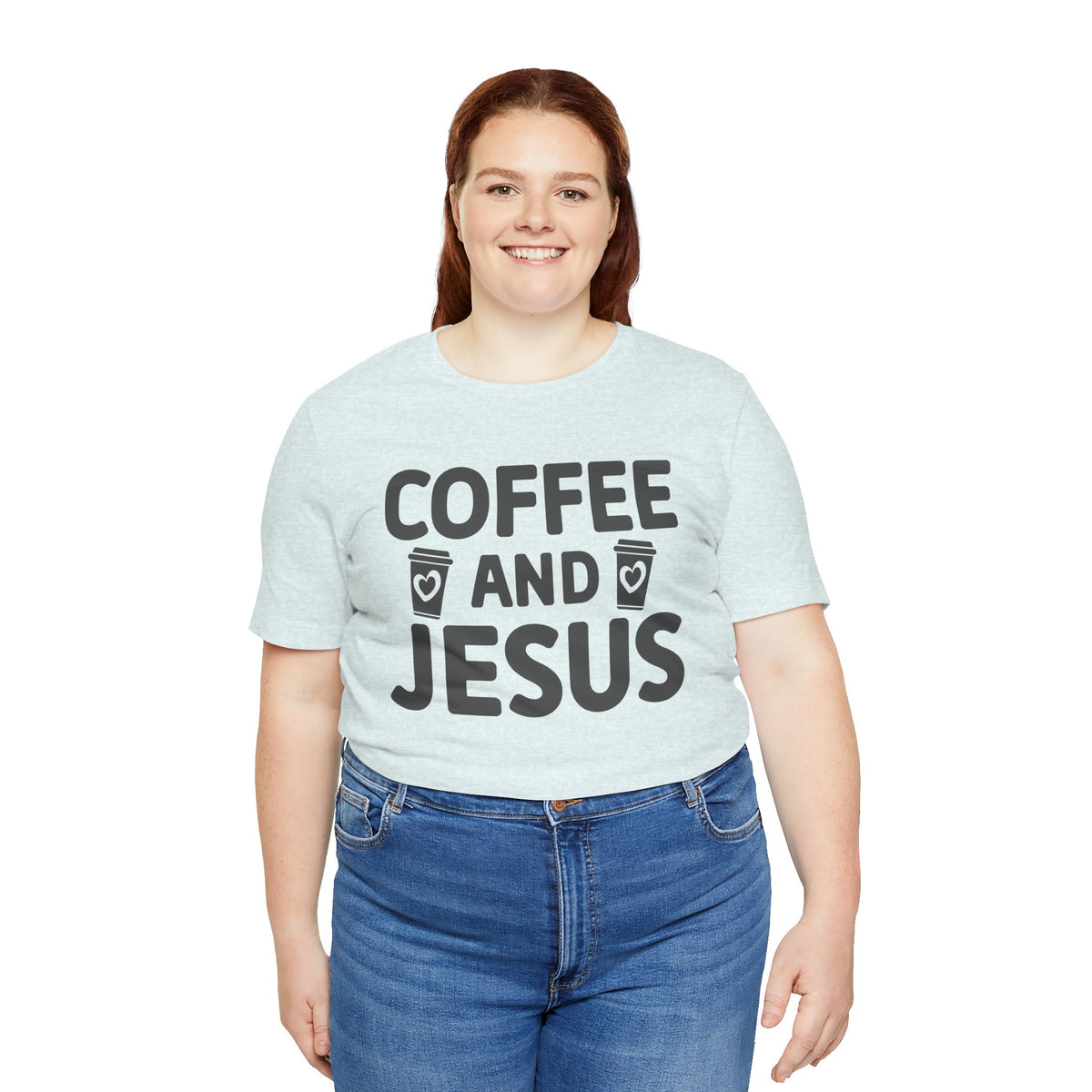 Coffee and Jesus T-Shirt — Christian Faith Graphic Tee