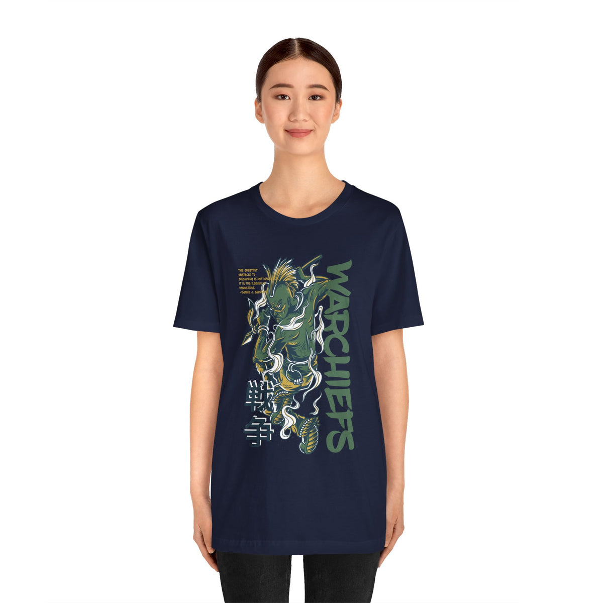 Marchiefs Warrior Tee — Japanese-Style Ninja Graphic Shirt
