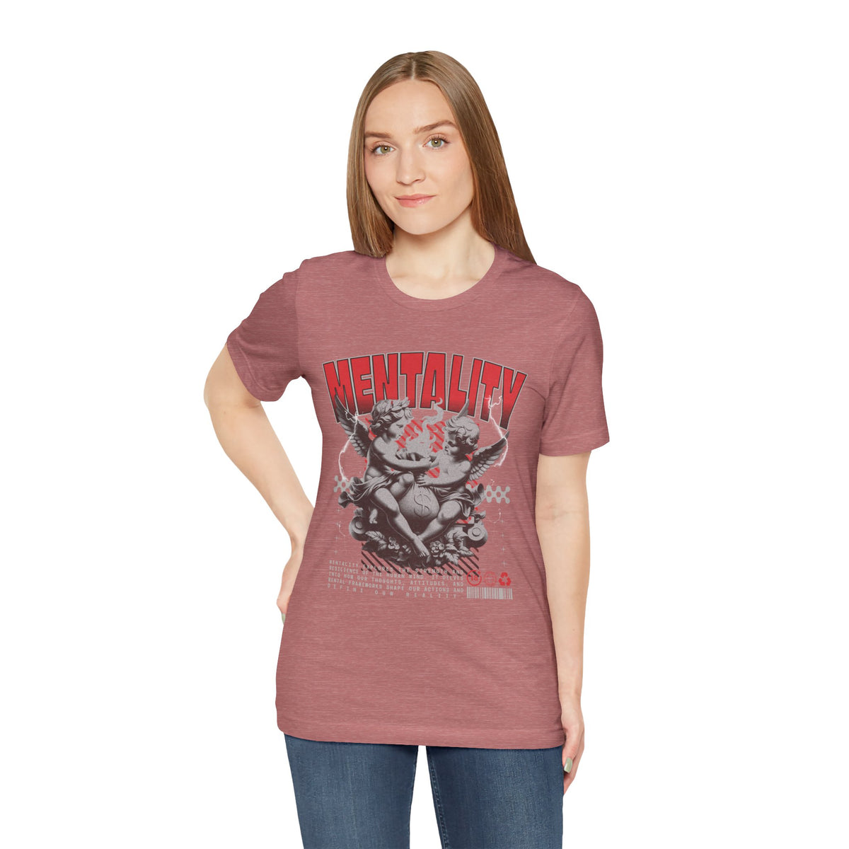 Mentality Graphic Tee — Vintage Cherub Skate Art Shirt