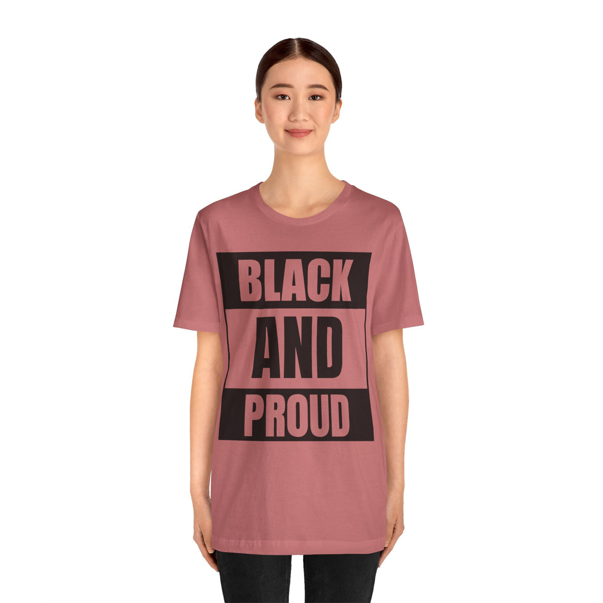 Black and Proud T-Shirt — Bold Black Empowerment Tee