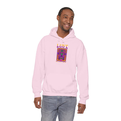 Lust Tarot Hoodie — Psychedelic Arcana Graphic Pullover