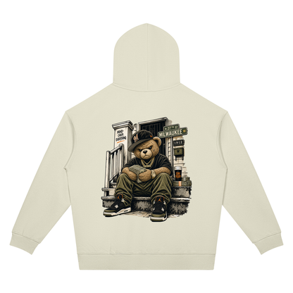 Milwaukee Bear Two-Sided Graphic Hoodie