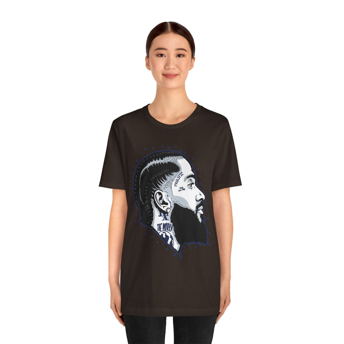 NIP HUSSLE PROLIFIC HIP HOP ARTIST GRAPHIC T SHIRT