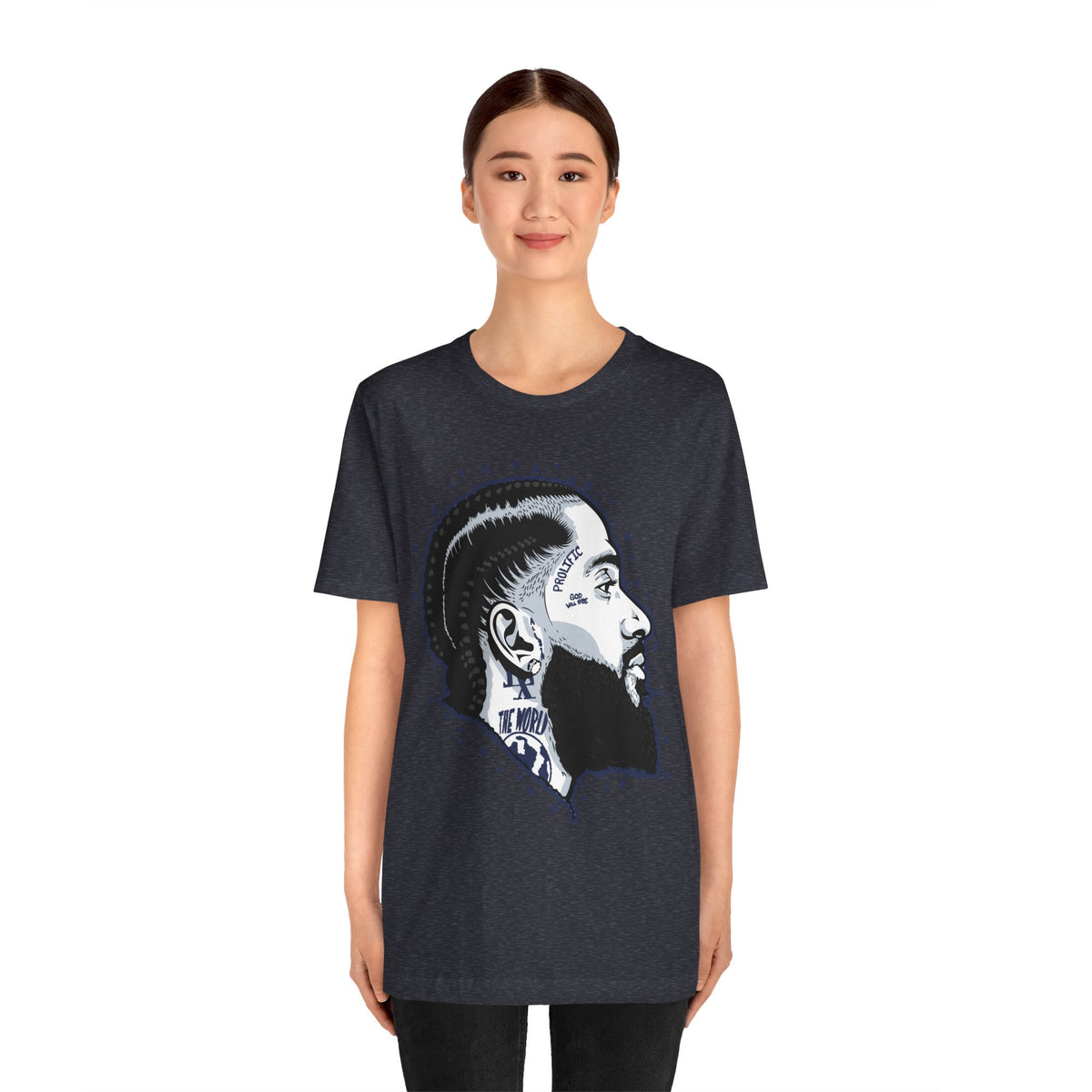 NIP HUSSLE PROLIFIC HIP HOP ARTIST GRAPHIC T SHIRT