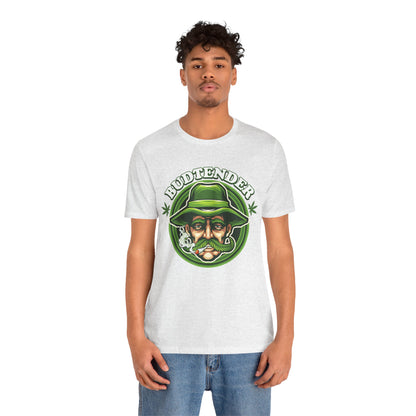 Budtender Graphic Tee – Retro Smoking Stoner Design
