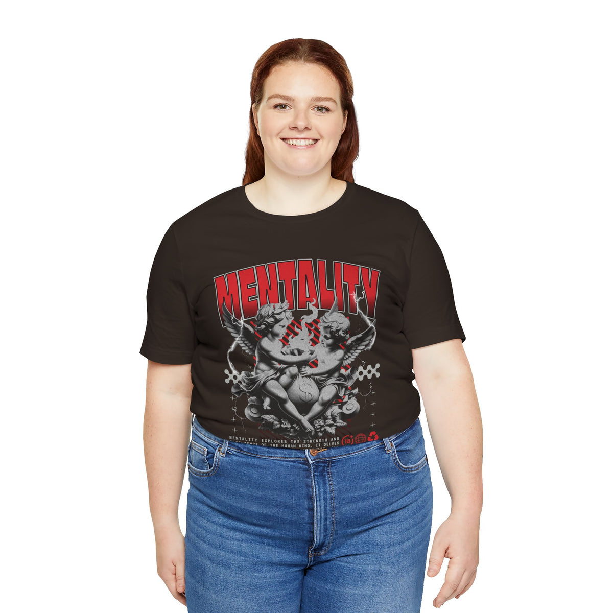Mentality Graphic Tee — Vintage Cherub Skate Art Shirt