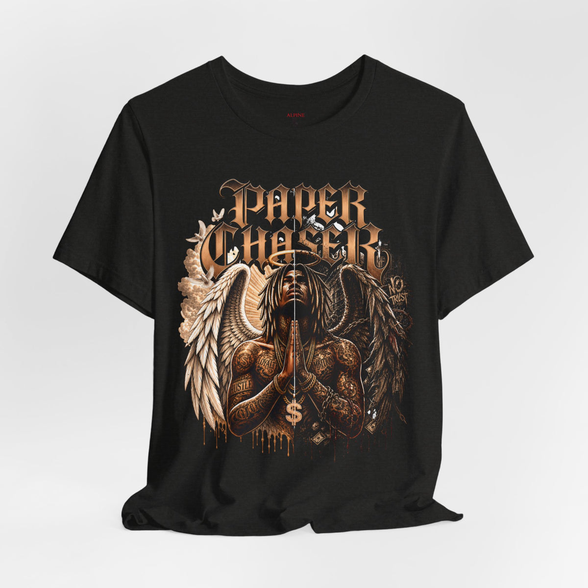 Graphic Tee — Praying Angel Warrior Design