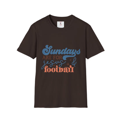 Sundays Are for Jesus & Football T-Shirt