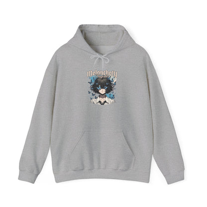 Anime Catgirl Hoodie — "Midnight" Kawaii Graphic Pullover