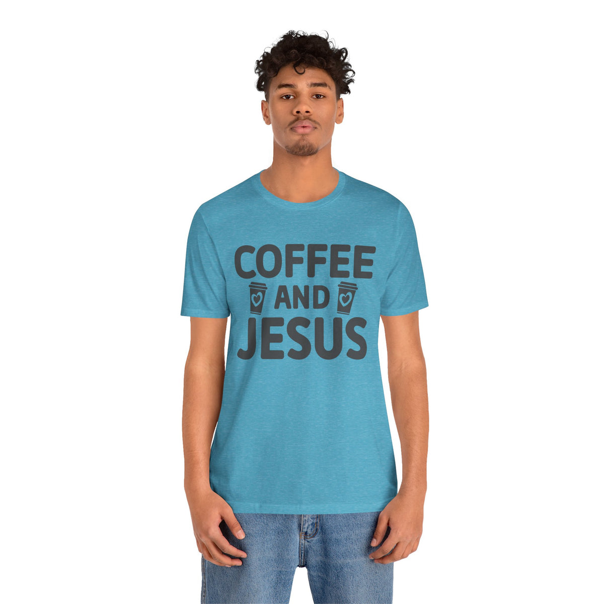 Coffee and Jesus T-Shirt — Christian Faith Graphic Tee