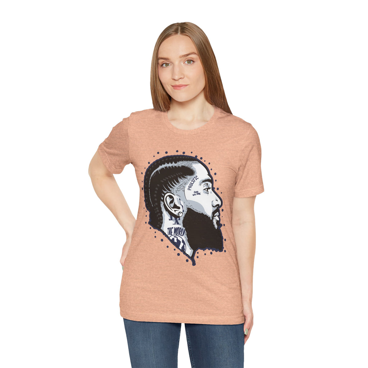 NIP HUSSLE PROLIFIC HIP HOP ARTIST GRAPHIC T SHIRT