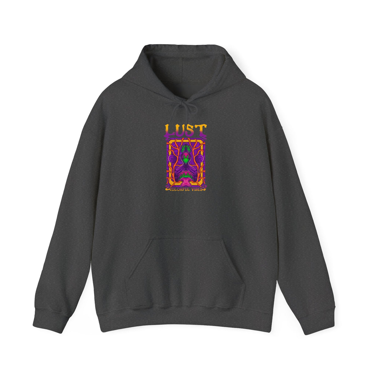 Lust Tarot Hoodie — Psychedelic Arcana Graphic Pullover