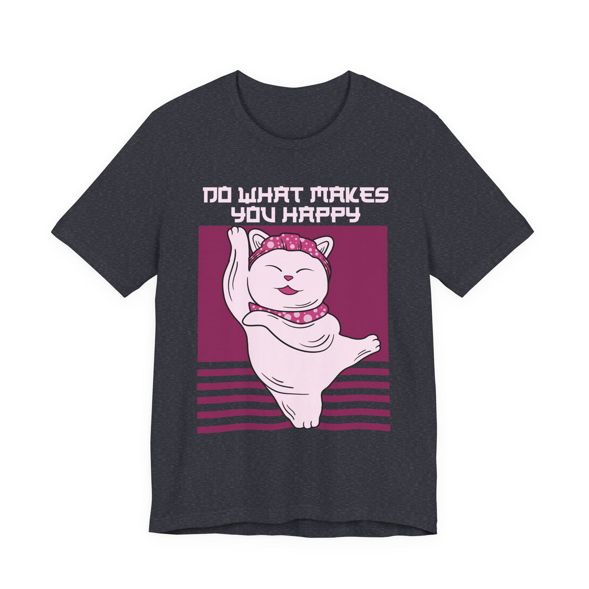 Do What Makes You Happy Cat Tee