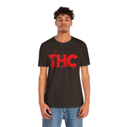 THC Molecule T-Shirt — Chemistry Graphic Cannabis Tee