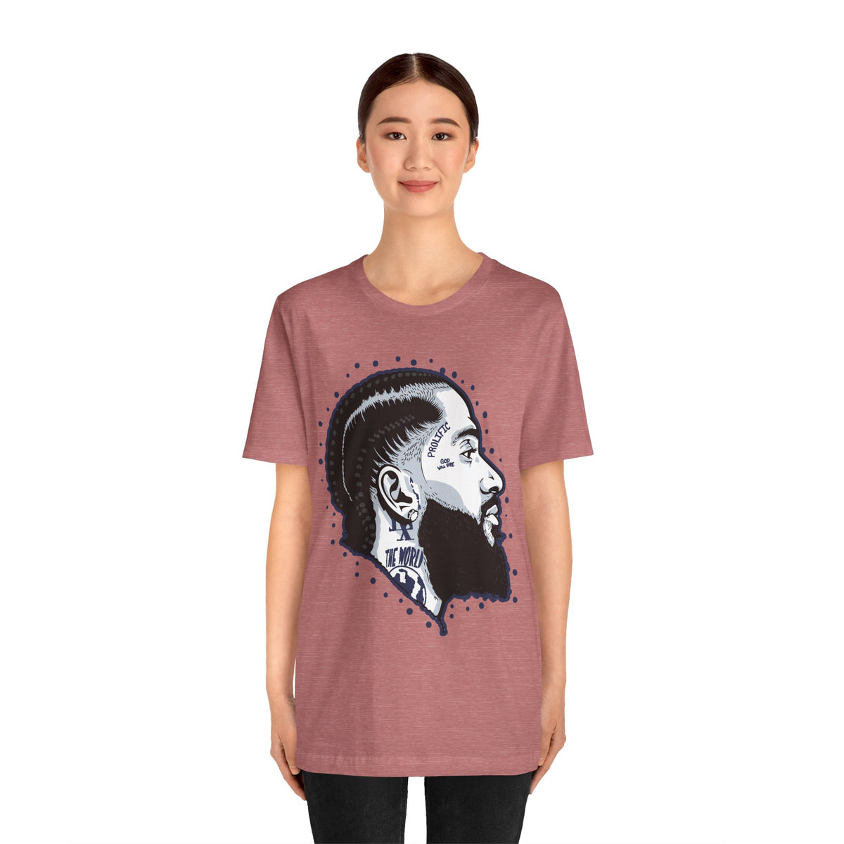 NIP HUSSLE PROLIFIC HIP HOP ARTIST GRAPHIC T SHIRT