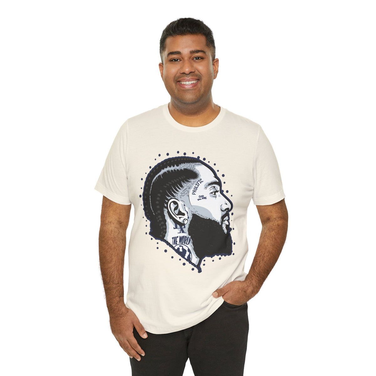 NIP HUSSLE PROLIFIC HIP HOP ARTIST GRAPHIC T SHIRT