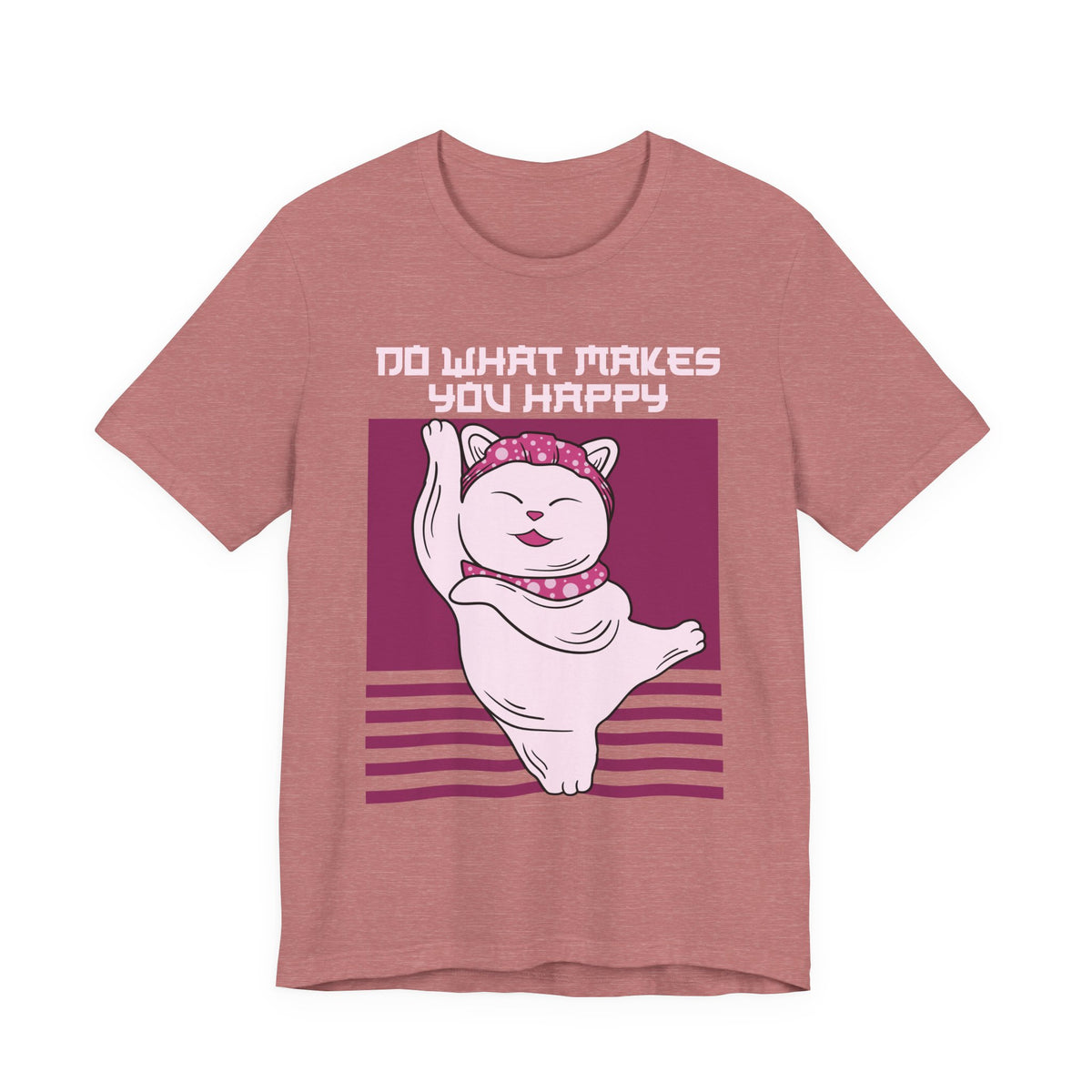 Do What Makes You Happy Cat Tee