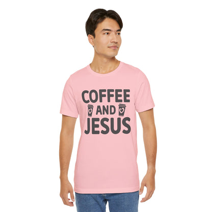 Coffee and Jesus T-Shirt — Christian Faith Graphic Tee