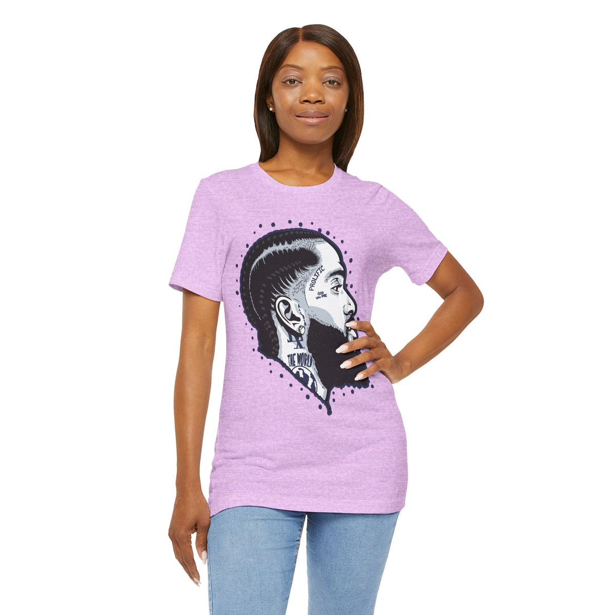 NIP HUSSLE PROLIFIC HIP HOP ARTIST GRAPHIC T SHIRT