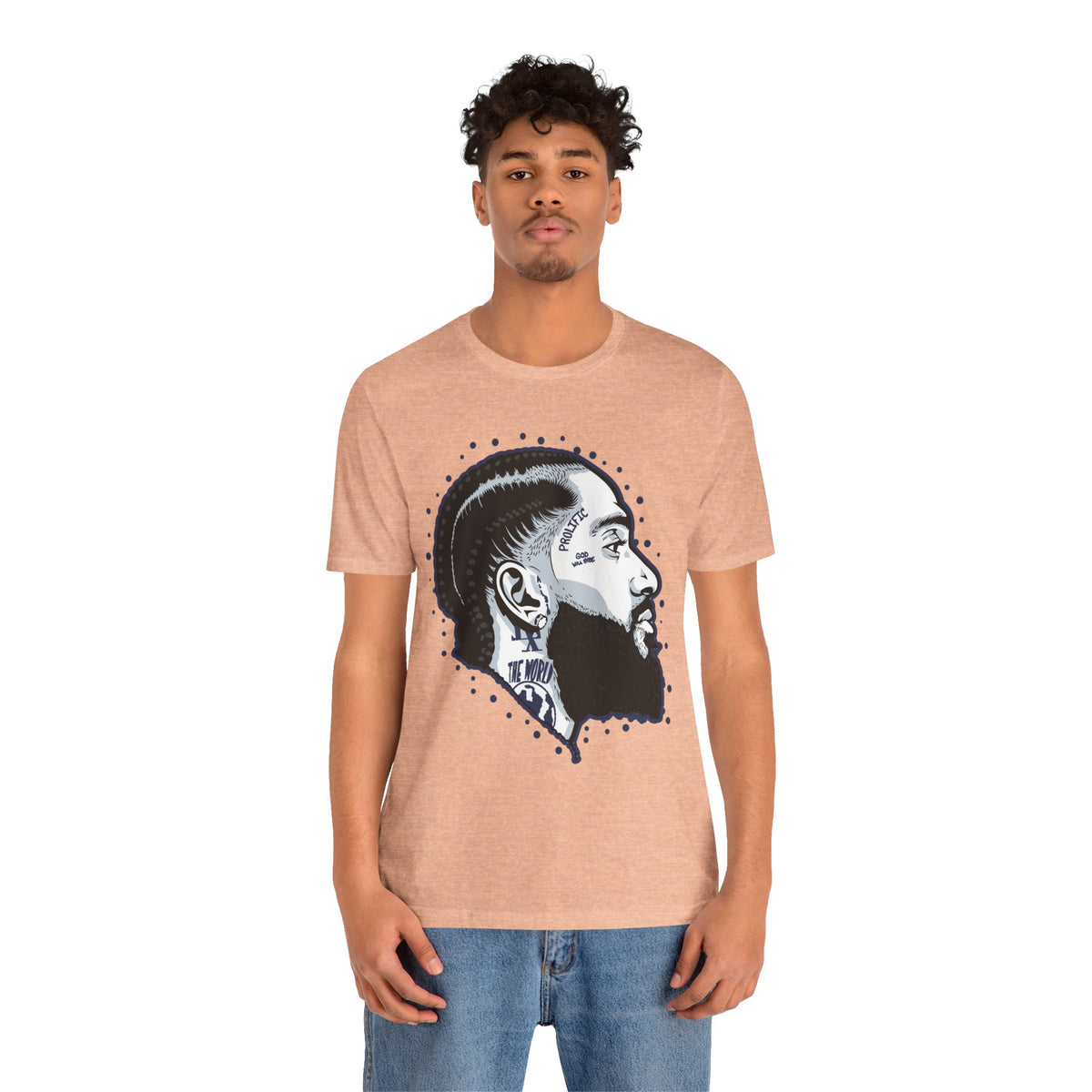 NIP HUSSLE PROLIFIC HIP HOP ARTIST GRAPHIC T SHIRT