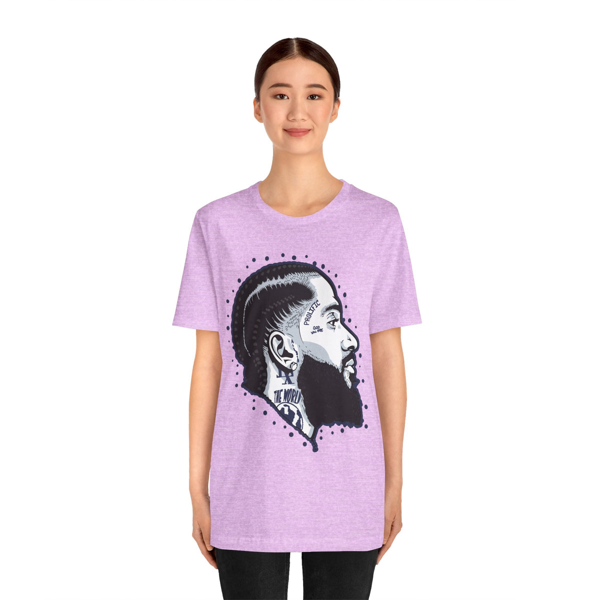 NIP HUSSLE PROLIFIC HIP HOP ARTIST GRAPHIC T SHIRT