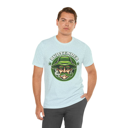 Budtender Graphic Tee – Retro Smoking Stoner Design