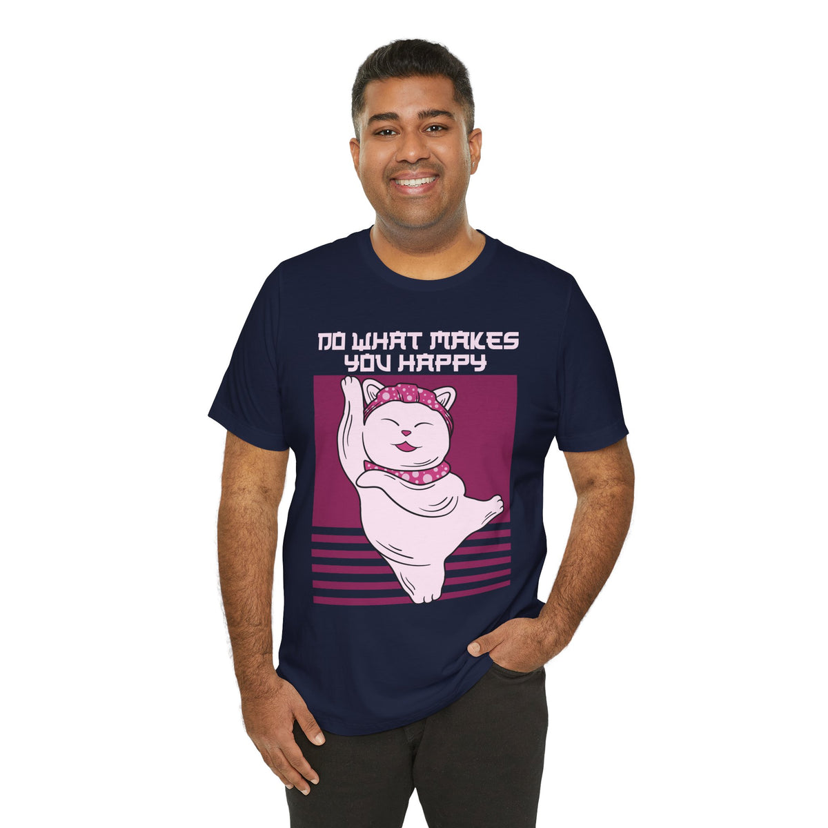 Do What Makes You Happy Cat Tee