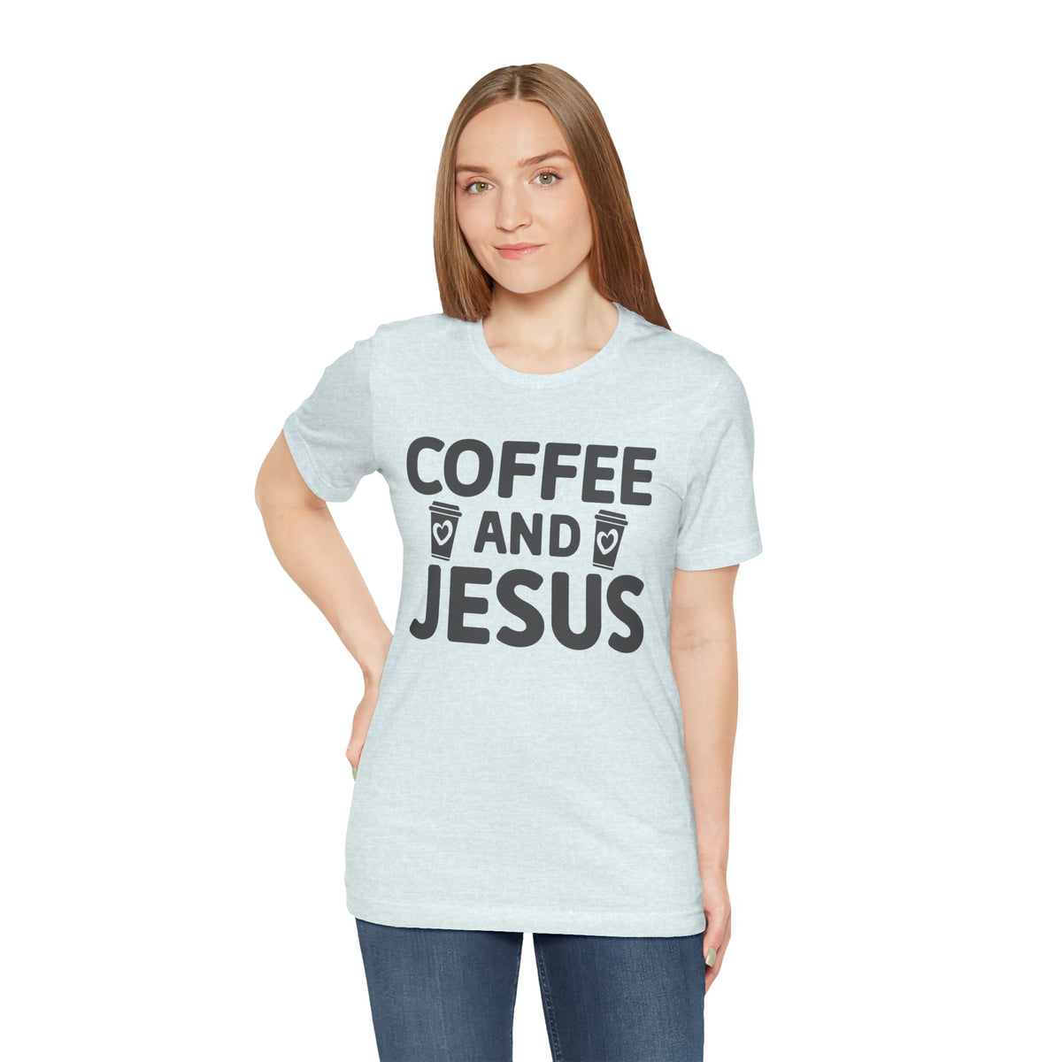 Coffee and Jesus T-Shirt — Christian Faith Graphic Tee