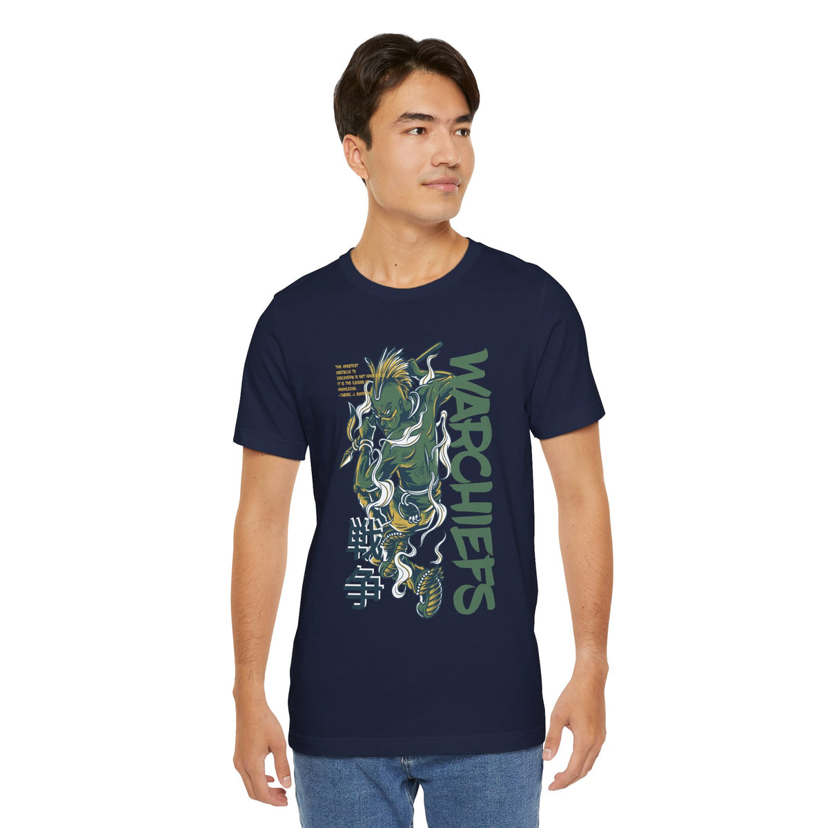 Marchiefs Warrior Tee — Japanese-Style Ninja Graphic Shirt