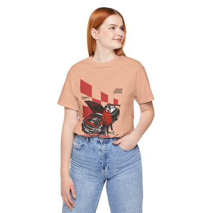 JDM Demon Street Racing T‑Shirt — Retro Car Anime Graphic Tee