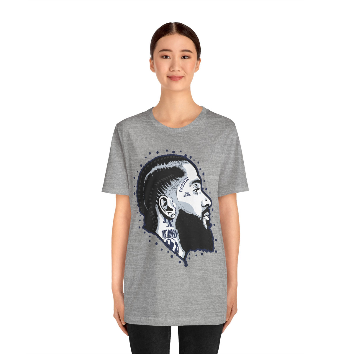 NIP HUSSLE PROLIFIC HIP HOP ARTIST GRAPHIC T SHIRT