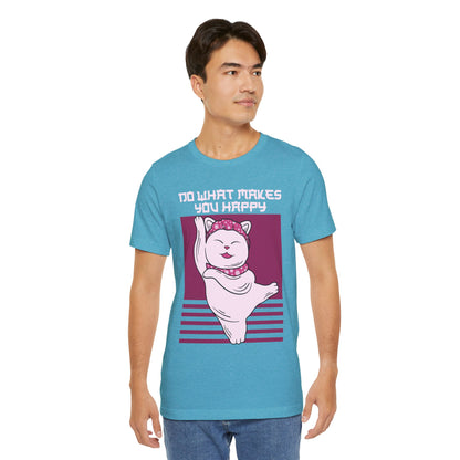 Do What Makes You Happy Cat Tee