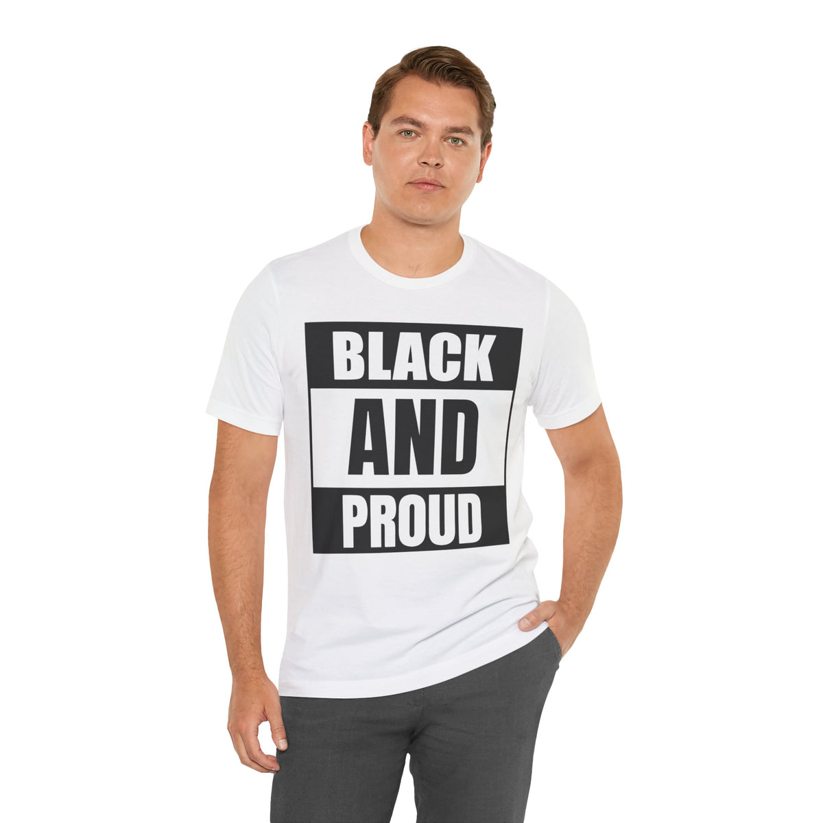 Black and Proud T-Shirt — Bold Black Empowerment Tee