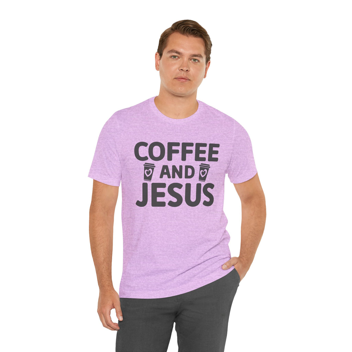 Coffee and Jesus T-Shirt — Christian Faith Graphic Tee