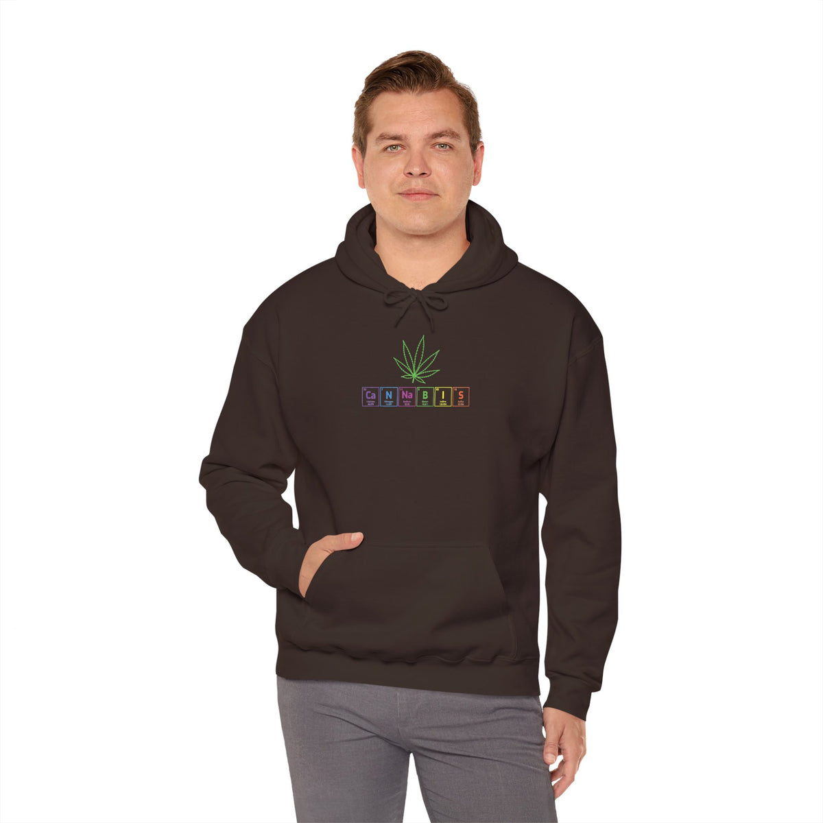 Minimalist Pastel Tarot Hoodie — "Chill" Crystal Grid Graphic