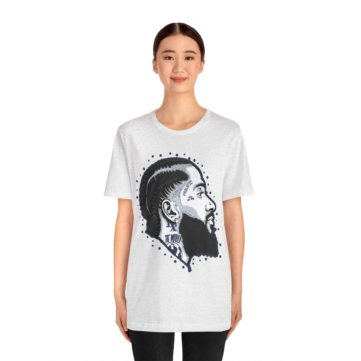 NIP HUSSLE PROLIFIC HIP HOP ARTIST GRAPHIC T SHIRT
