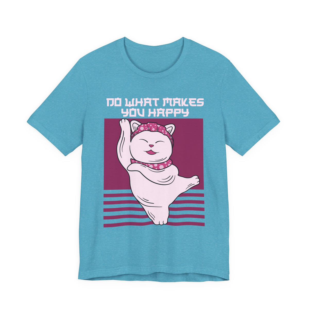 Do What Makes You Happy Cat Tee