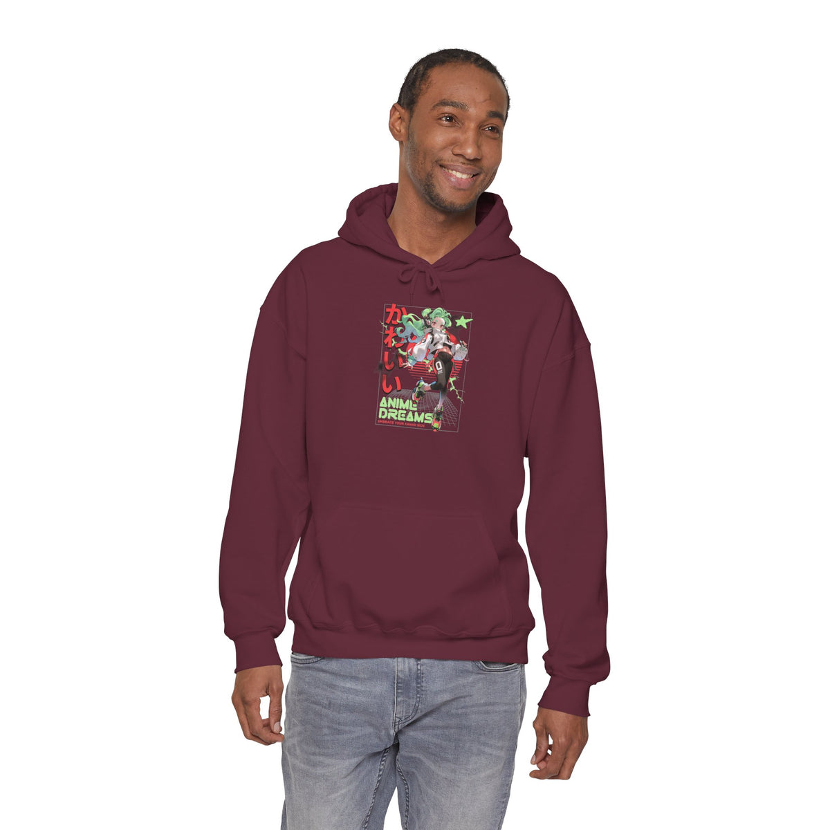 Anime Kawaii Character Hoodie – Cute Japanese Graphic Pullover