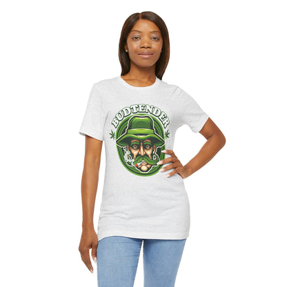 Budtender Graphic Tee – Retro Smoking Stoner Design
