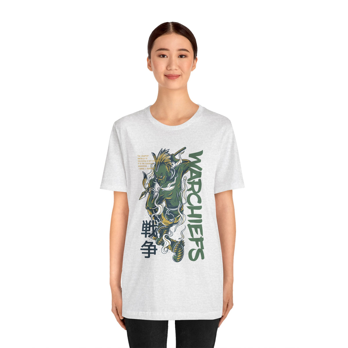Marchiefs Warrior Tee — Japanese-Style Ninja Graphic Shirt