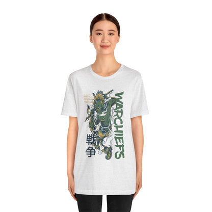 Marchiefs Warrior Tee — Japanese-Style Ninja Graphic Shirt