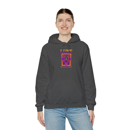 Lust Tarot Hoodie — Psychedelic Arcana Graphic Pullover