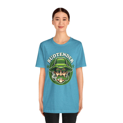 Budtender Graphic Tee – Retro Smoking Stoner Design
