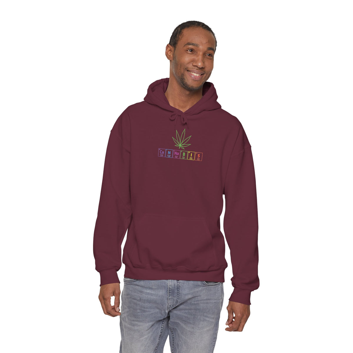 Minimalist Pastel Tarot Hoodie — "Chill" Crystal Grid Graphic