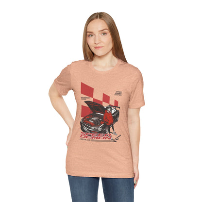 JDM Demon Street Racing T‑Shirt — Retro Car Anime Graphic Tee