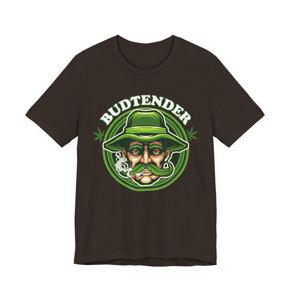 Budtender Graphic Tee – Retro Smoking Stoner Design