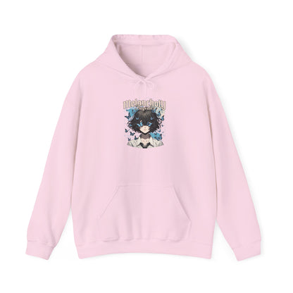 Anime Catgirl Hoodie — "Midnight" Kawaii Graphic Pullover