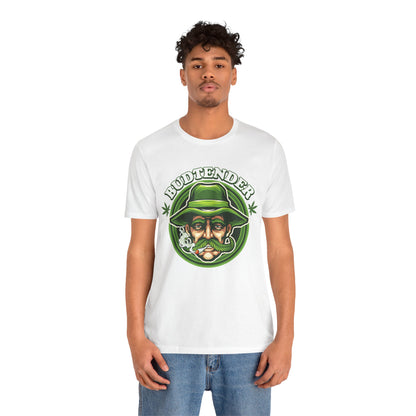 Budtender Graphic Tee – Retro Smoking Stoner Design