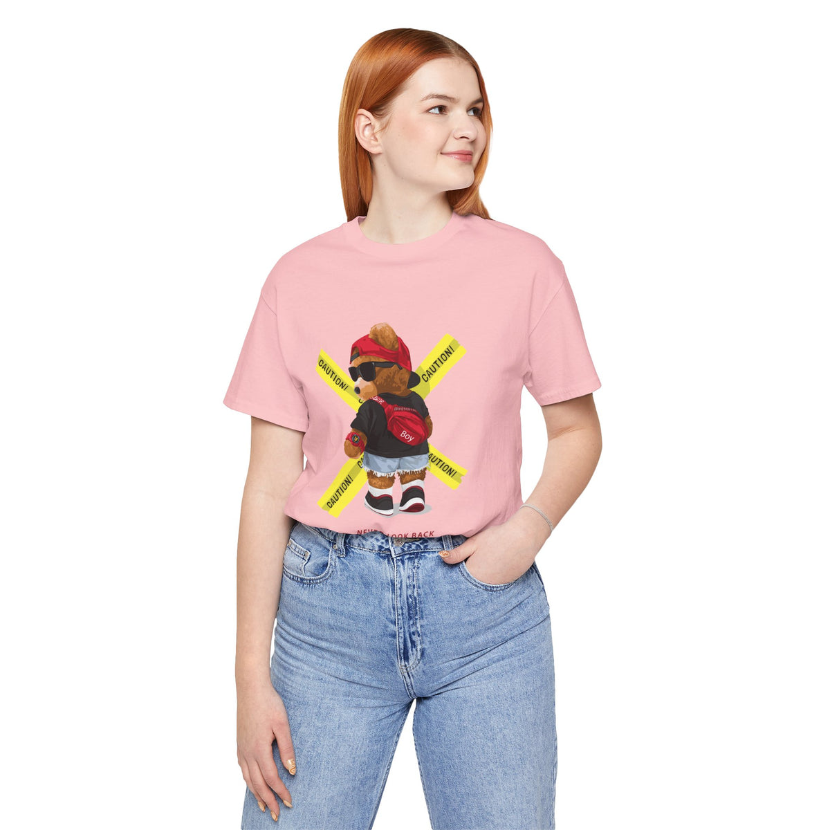 Teddy Bear 'Never Look Back' Graphic Tee