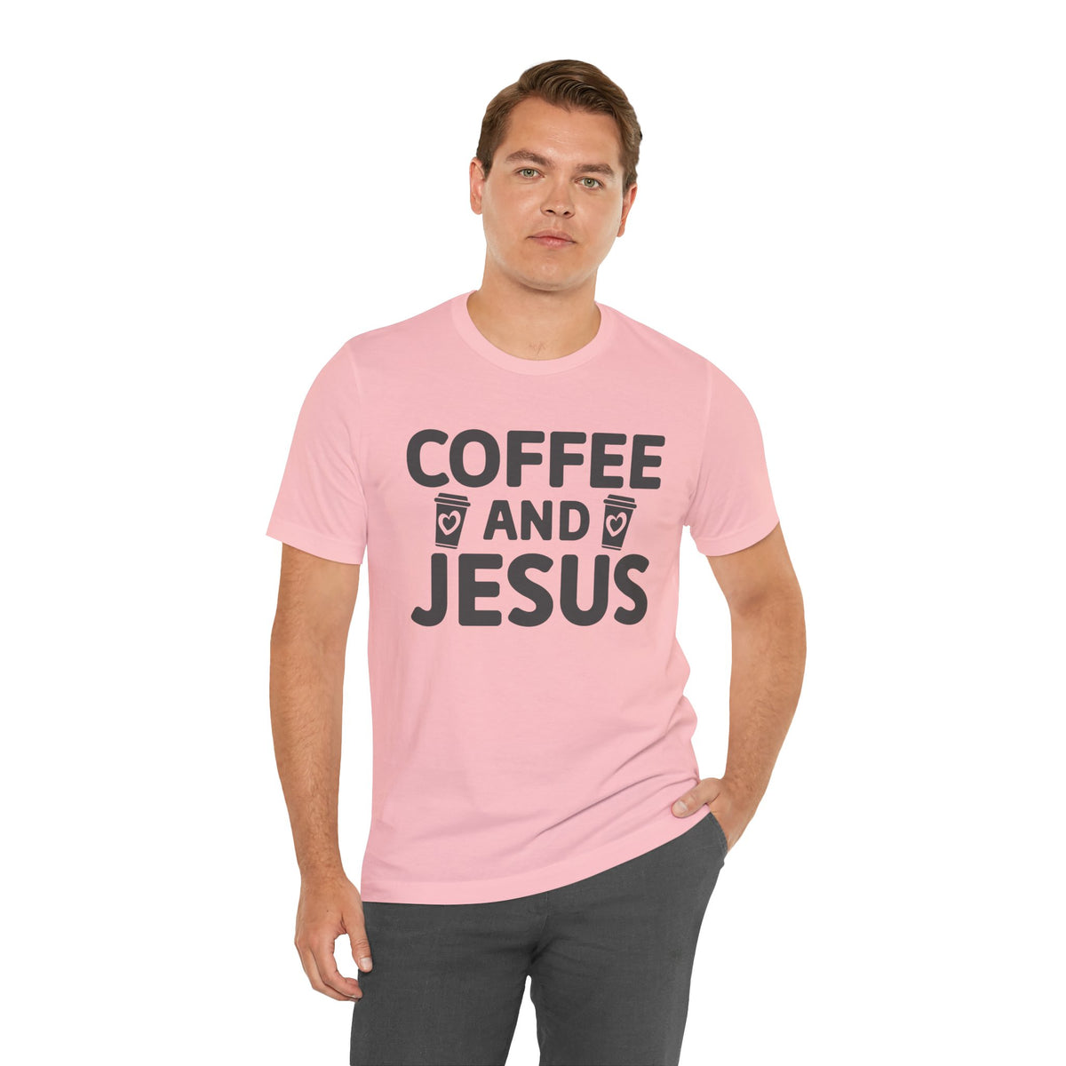 Coffee and Jesus T-Shirt — Christian Faith Graphic Tee